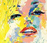 Leroy Neiman Famous Paintings - Marilyn Monroe